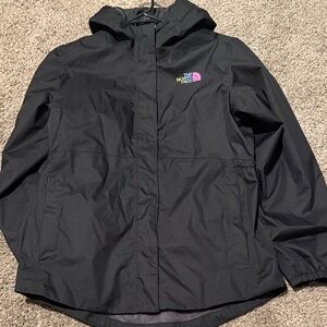 The North Face Kids Black Raincoat